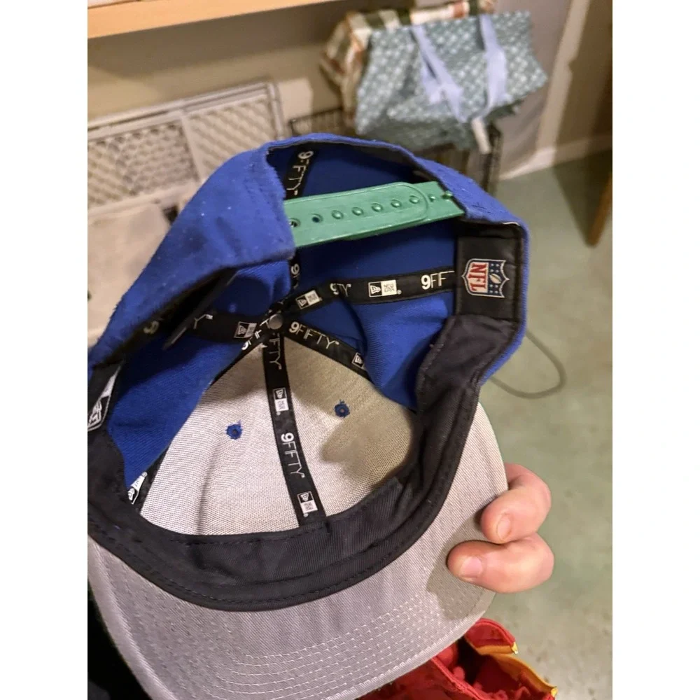 Seattle Seahawks New Era 9FIFTY Snapback Hat Blue Green‎ NFL Cap